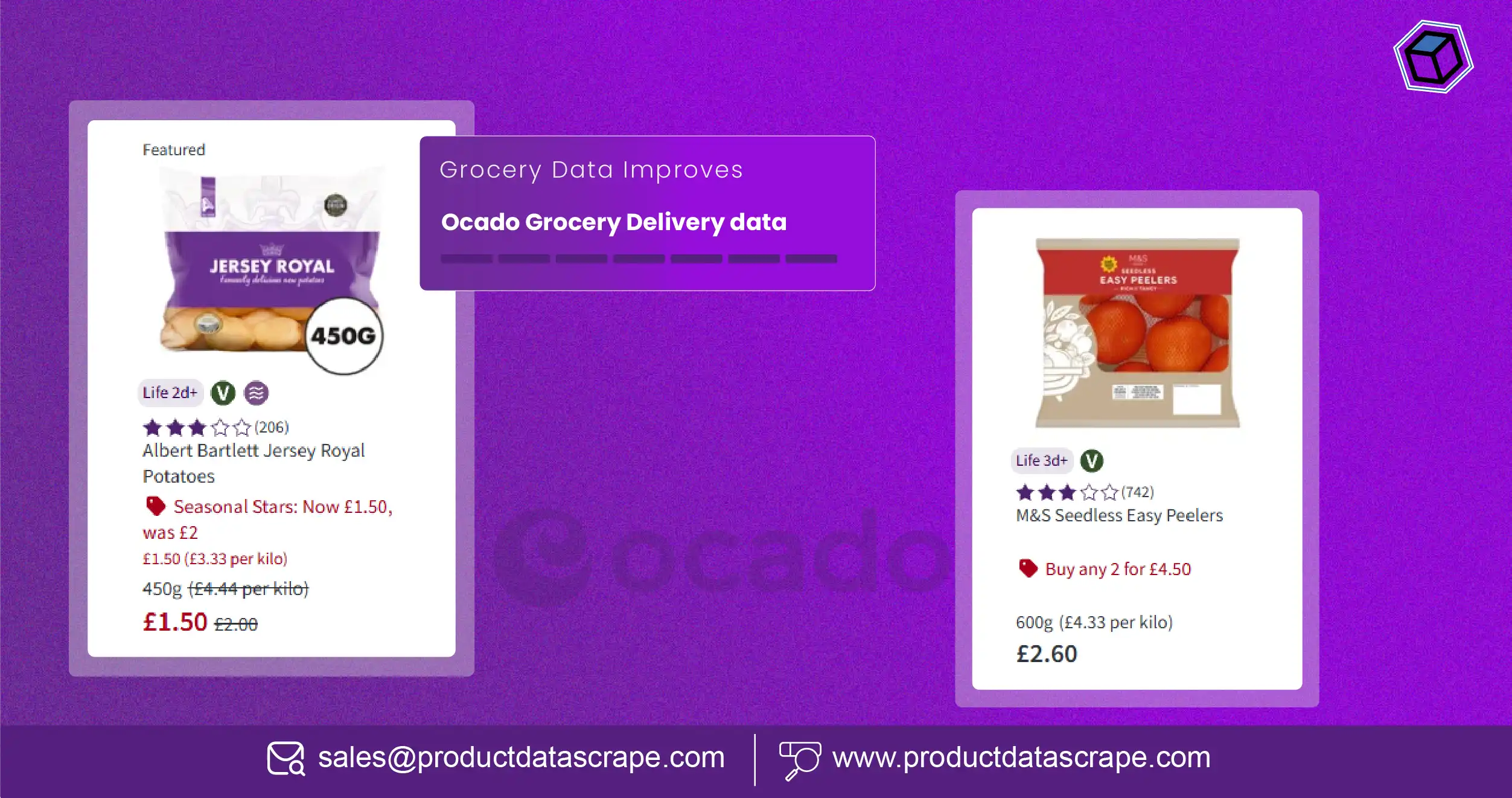 Scrape Ocado Grocery Delivery Data